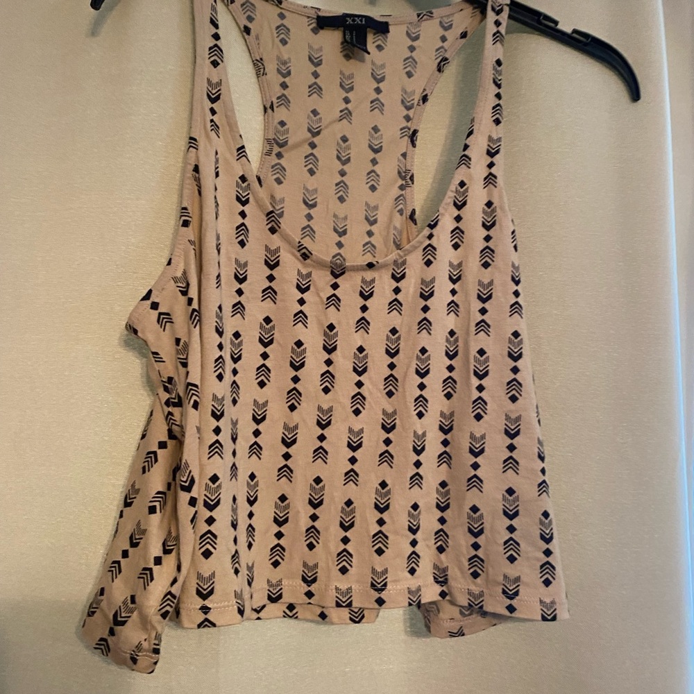 Aztec pattern crop top!